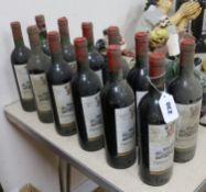 Twelve bottles De La Grave