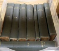 A set of eight bound volumes of War Budget on the first World War