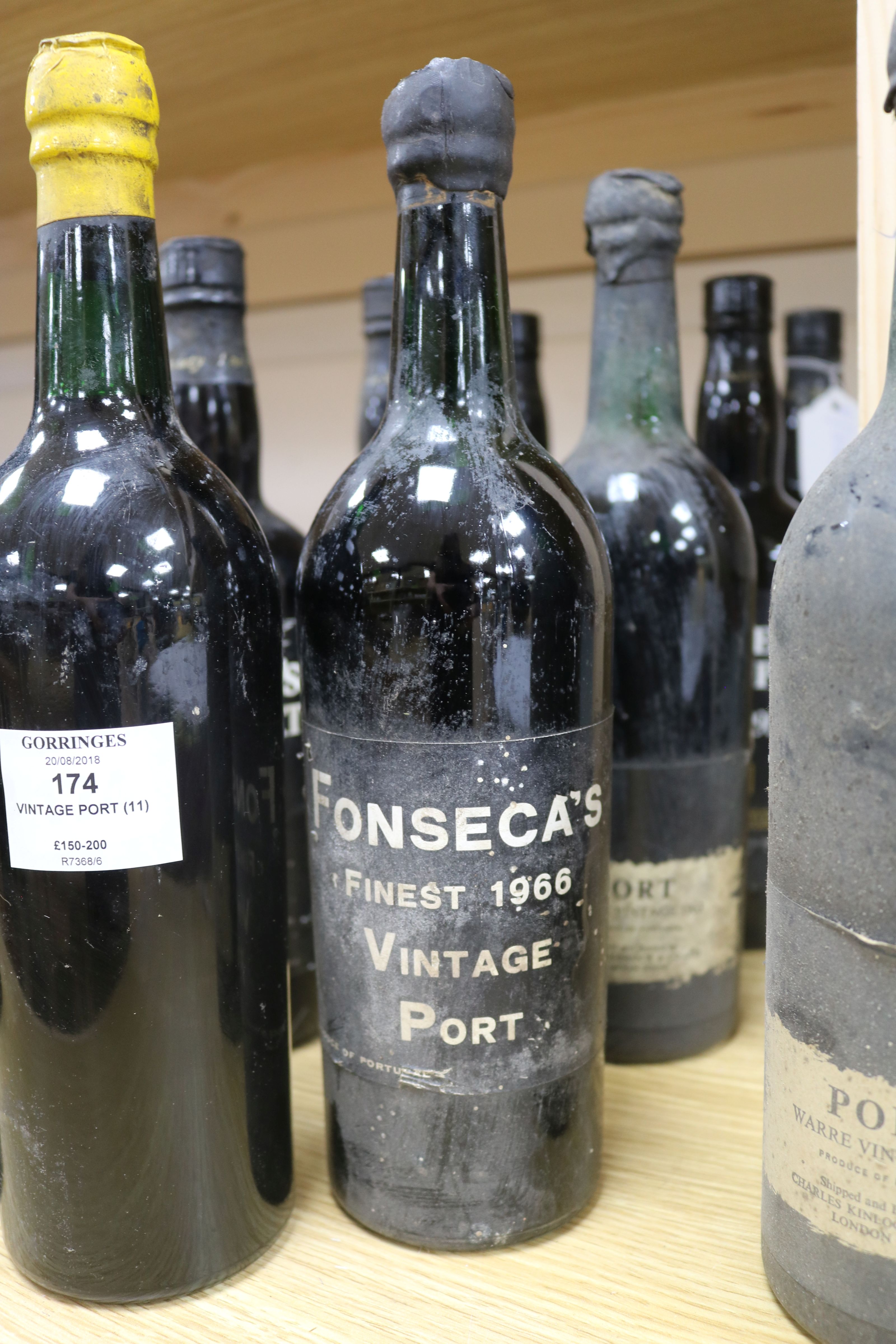 A collection of vintage port; Wine Society Crusted 1990 (7)Warre 1963 (2)Fonseca 1966 (10Anon ( - Image 3 of 5