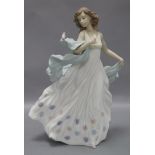 A Lladro figure "Summer Serenade", no.6193 height 31cm