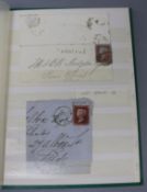 A stamp album of Victorian and later stamps