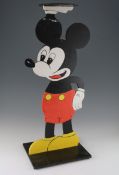 A Mickey Mouse dumb waiter tray height 76cm