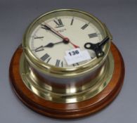 A Smiths Astral ship's bulkhead timepiece