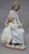 A Lladro figure "Bedtime Story" no.5457 height 26cm