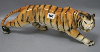 A Beswick? tiger length 41cm