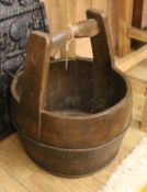 A wood tub W.40cm