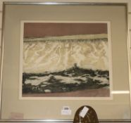 Charles Bartlett (1921-2914), etching with aquatint, 'Ebb Tide', signed, inscribed and numbered 21/