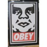 Shepard Fairey, poster, Obey, 90 x 60cm