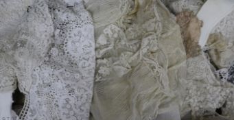 Two boxes of lace