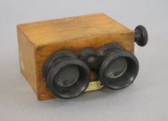 A stereoscope and slides