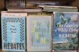 Bates, H.E. - First Editions, 1940s / 1950s; approximately 80 vols, mostly in dust wrappers, as with