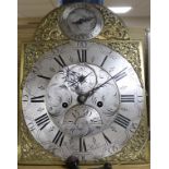 A longcase clock movement