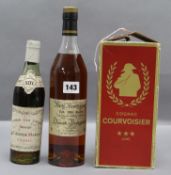 Domaine Buingueres Folle Blanche 1993, Armagnac, Grande Marque S.O.V. 1934? and Courvoisier (