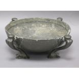 A Tudric Liberty pewter bowl diameter 32cm