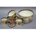 A Derby "Japan" pattern part tea and coffee service
