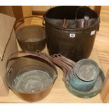 A quantity of metal ware