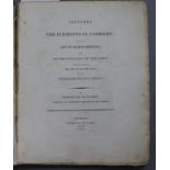 Sainbel, Charles Vial de - Lectures on Elements of Farriery, quarto, contemporary boards, lacking