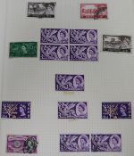 A collection of World Stamps and World War II stamp covers etc