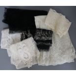 A collection of lace stoles