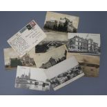 A collection of mixed topographical humorous etc postcards