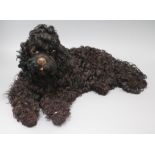 A black poodle nightie case