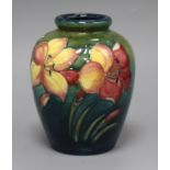 A Moorcroft Hibiscus vase height 16cm