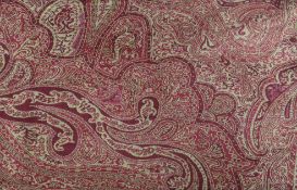 A large paisley shawl