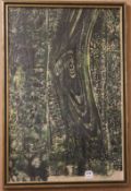 Bruce Onobrakpeya (Nigerian, 1932-), limited edition print, 1/15, 'Beauty in the Wild', signed and