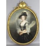 William Hoare of Bath RA (1707-1792)oil on canvasPortrait of Susanna Hoare, Countess of