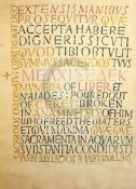 David Jones (1895-1974)lithographCalligraphy21.5 x 16in.