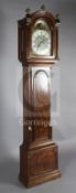 Robert Sanderson, London. An early 19th century mahogany eight day longcase clock, the case of
