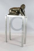 § Bruce Denny (1967-)bronze'Laying Low'initialled and dated 06, numbered 1 from the edition of