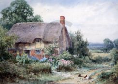 Henry Sylvester Stannard (1870-1951)watercolourNear Hanney, Berkshiresigned9.5 x 13.25in.
