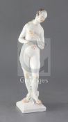 A Meissen porcelain figure of Venus, modelled by Paul Scheurich (1883-1945), first quarter 20th