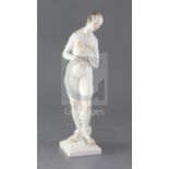 A Meissen porcelain figure of Venus, modelled by Paul Scheurich (1883-1945), first quarter 20th