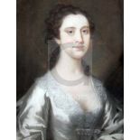 English Schoolpastel on canvasPortrait of Lady Archibald Hamilton24 x 18in.