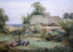 Henry Sylvester Stannard (1870-1951)pair of watercoloursThe Little Blackberriers, Bedfordshire and