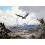John Cyril Harrison (1898-1985)watercolourMartial Eagle, Umtali dry seasonsigned13 x 18.75in.