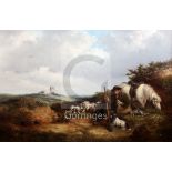 Thomas Smythe (1825-1906)oil on canvasFarmer and his dogs and horse24 x 36in.