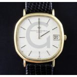 A gentleman's 18ct gold Vacheron & Constantin automatic dress wrist watch, with shaped octagonal