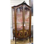 A 19th century two door vitrine