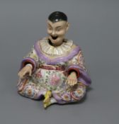 An early 20th century Plaue pagoda figure height 12cm