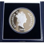 A Royal Mint HM Queen Elizabeth II 80th Birthday 999 standard silver kilo coin 2006, no. 74/250,