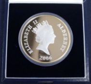 A Royal Mint HM Queen Elizabeth II 80th Birthday 999 standard silver kilo coin 2006, no. 74/250,