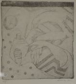 Henry Moore, etching, signed in pencil and dated '50, initialled AP, National Art Collection Fund
