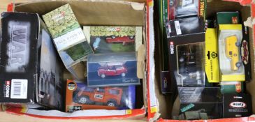 Three Eddie Stobard Ltd lorries, boxed Corgi etc