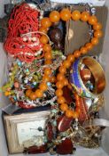 A quantity of assorted jewellery, watches, silver etc.