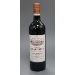 Nine bottles of Chateau beau site Bourgeois St Estephe 2004