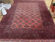 A Bokhara rug