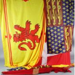 Macbeth: Eight various theatrical standard flag banners